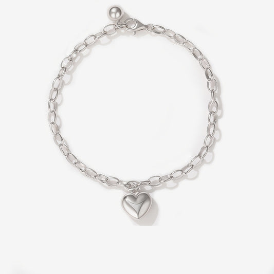 Jade, 925 Sterling Silver Bracelet